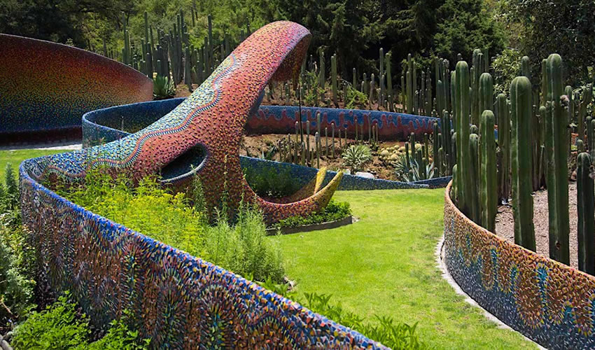Parque Quetzalcoatl in Naucalpan