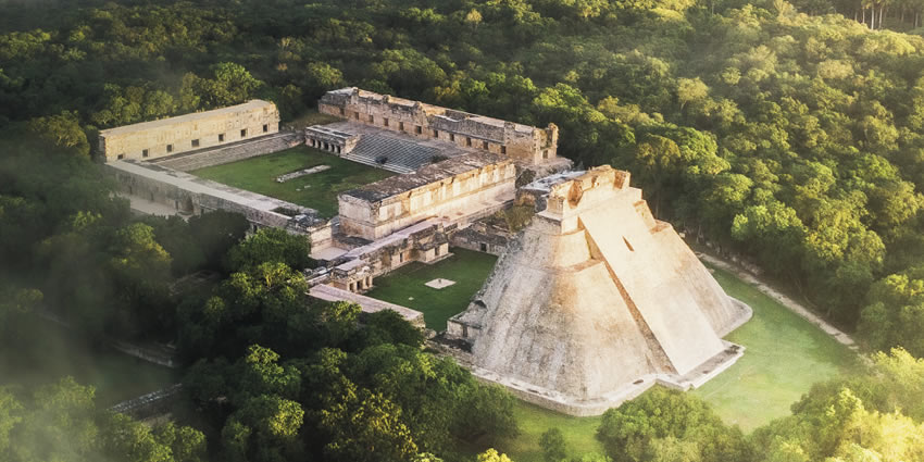 Uxmal is an ancient Maya city