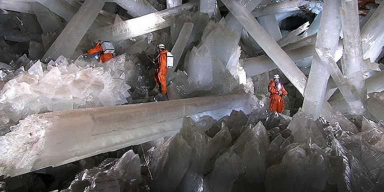 Cave Of The Crystals In Naica Mexico