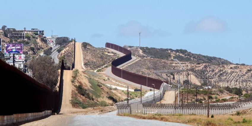 Mexico USA border