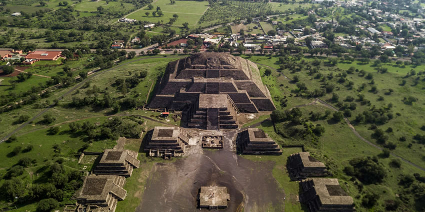 Pyramid of the Moon in Teotihuacan