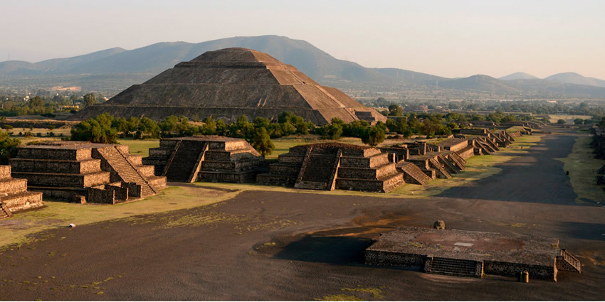 Pyramid of the Sun in Teotihuacan