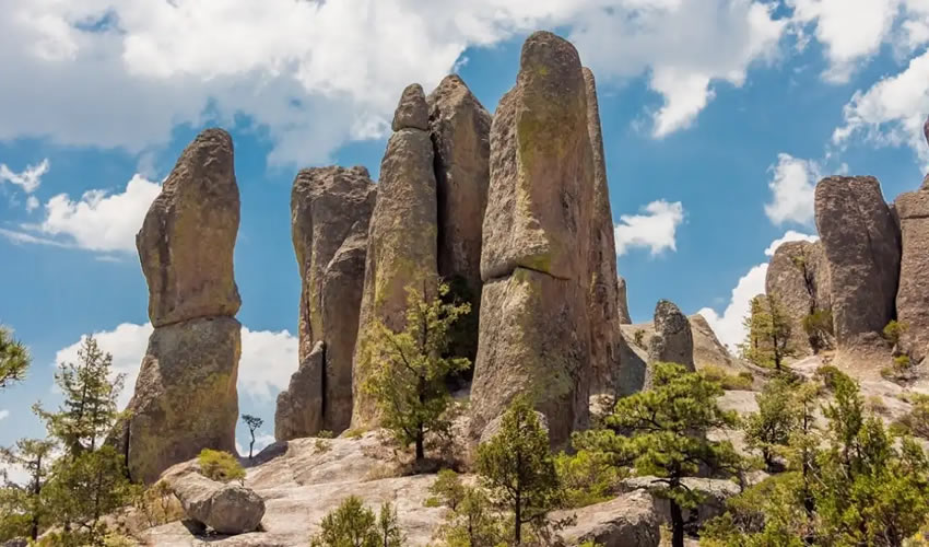 Valle de los Monjes in Chihuahua