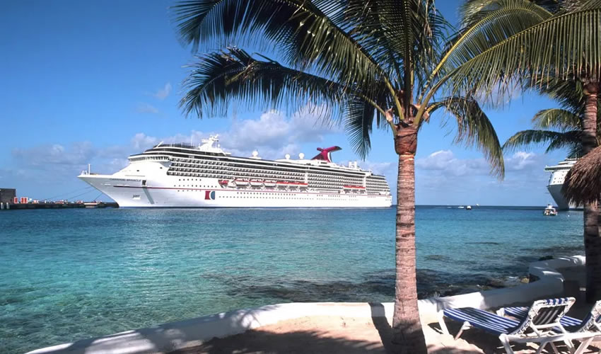 Cruise Ship in Cozumel