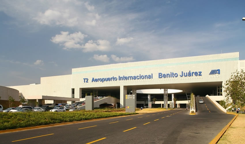 Benito Juarez Airport in Mexico City