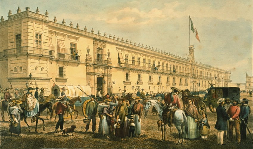 Mexico City - colonial times